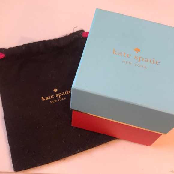 Kate Spade Gold Gramercy Watch w/ Crystals - Picture 7 of 8